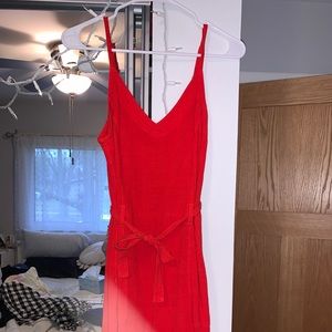 Universal Thread Red Sleeveless Dress